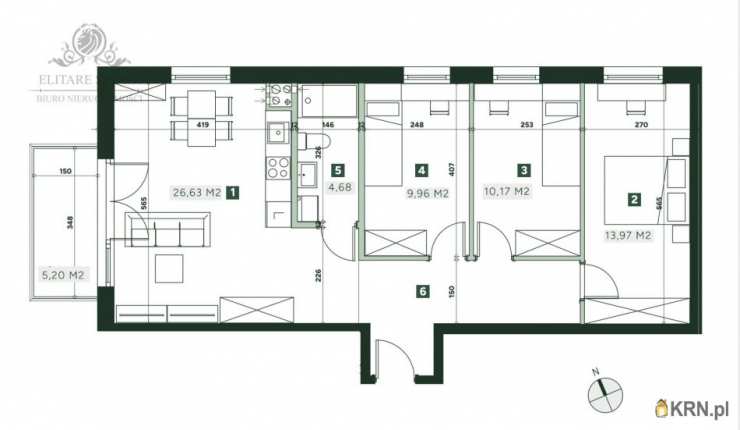 Elitare Sp. z o.o.   , Mieszkanie  na sprzedaż, Wrocław, Fabryczna, ul. 