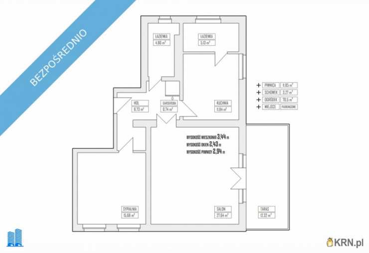 Gdańsk, Aniołki, ul. J. Hoene-Wrońskiego, Mieszkanie  na sprzedaż, 2 pokojowe