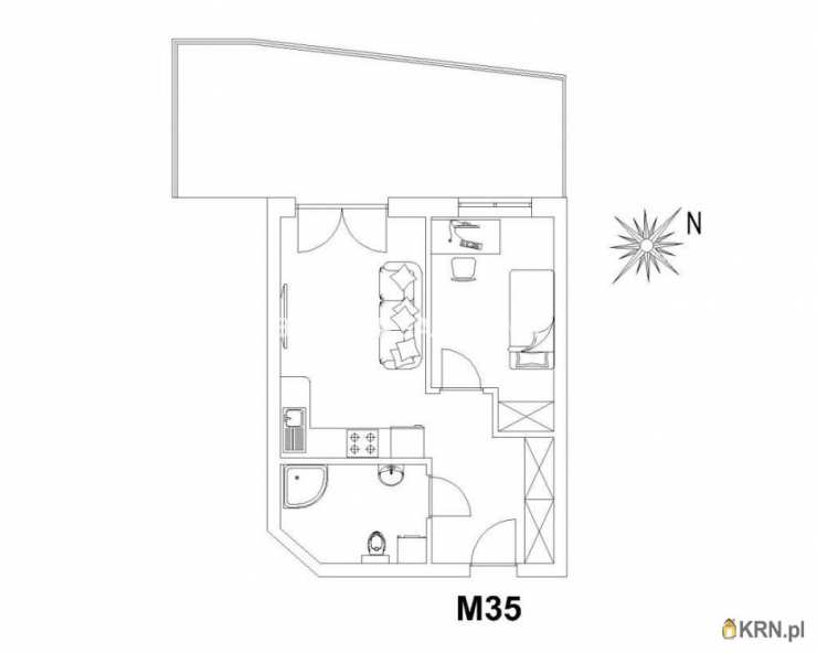 4 pokojowe, Mieszkanie  na sprzedaż, Kraków, Podgórze/Płaszów, ul. Na Zakolu Wisły