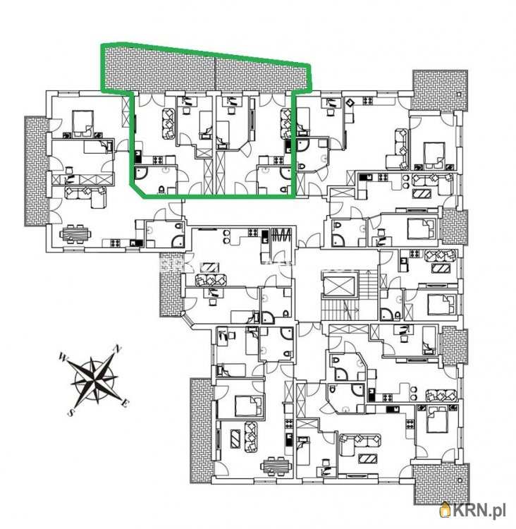 4 pokojowe, Kraków, Podgórze/Płaszów, ul. Na Zakolu Wisły, Mieszkanie  na sprzedaż