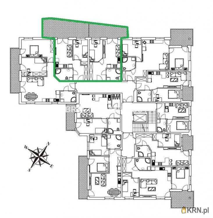 4 pokojowe, Kraków, Podgórze/Płaszów, ul. Na Zakolu Wisły, Mieszkanie  na sprzedaż