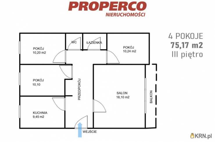 PROPERCO Sp. z o.o. Sp. k. , Mieszkanie  na sprzedaż, Kielce, Na Stoku, ul. 