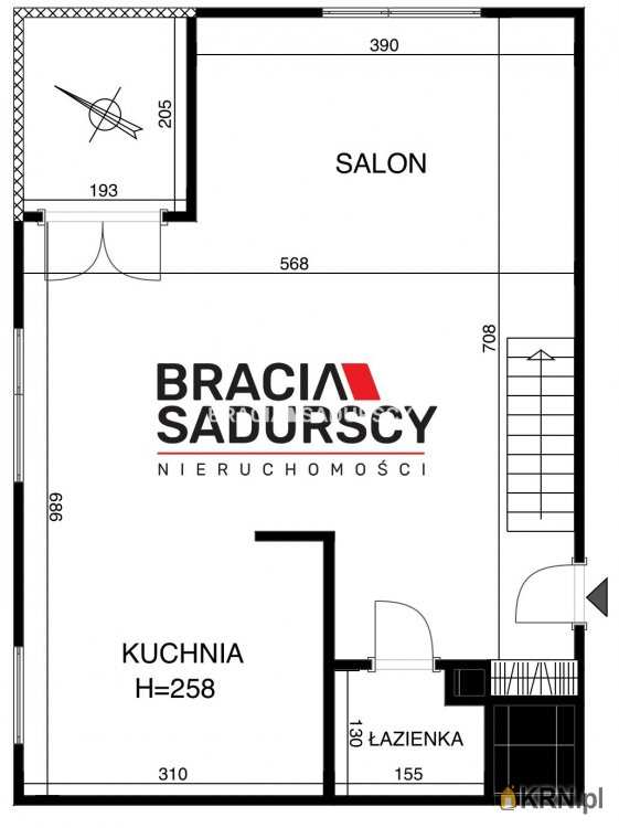 Kraków, Dębniki/Ruczaj, ul. Zachodnia, 4 pokojowe, Mieszkanie  na sprzedaż