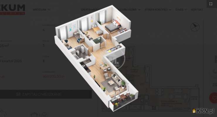 Mieszkanie  na sprzedaż, Wrocław, Psie Pole/Sołtysowice, ul. , 4 pokojowe