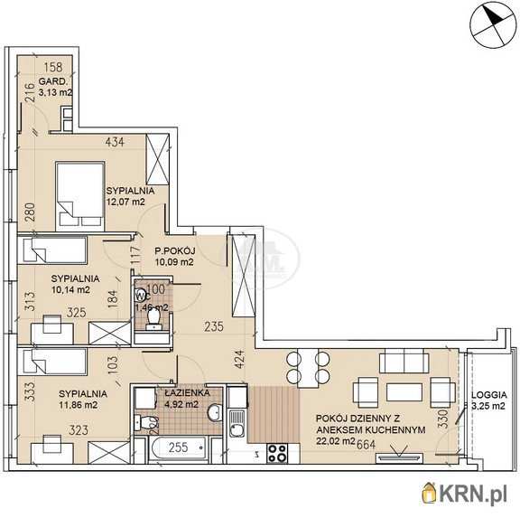 Mieszkanie  na sprzedaż, 4 pokojowe, Wrocław, Psie Pole/Sołtysowice, ul. 