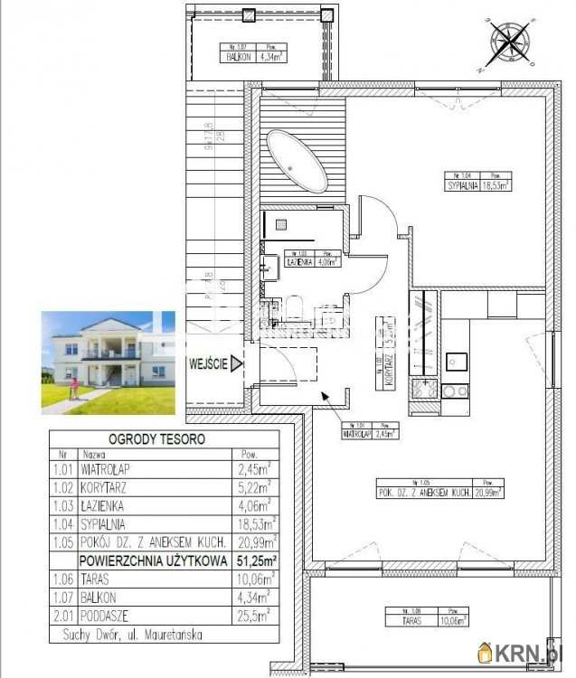 Pogórze, ul. , 2 pokojowe, Mieszkanie  do wynajęcia