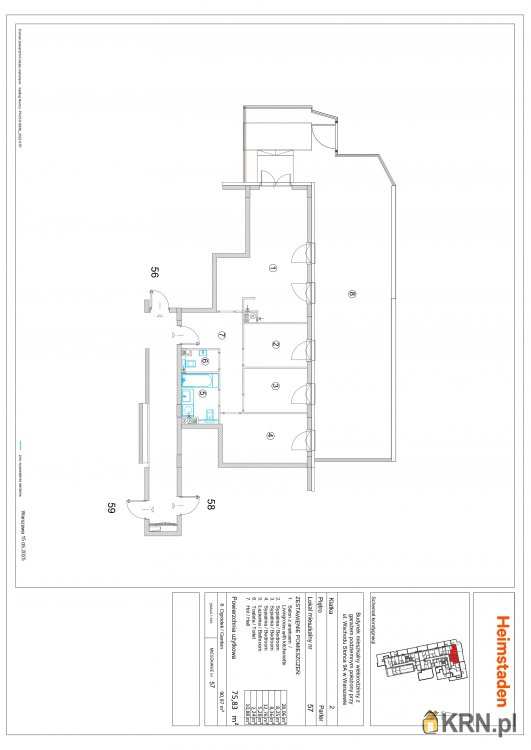 Mieszkanie  na sprzedaż, 4 pokojowe, Warszawa, ul. 