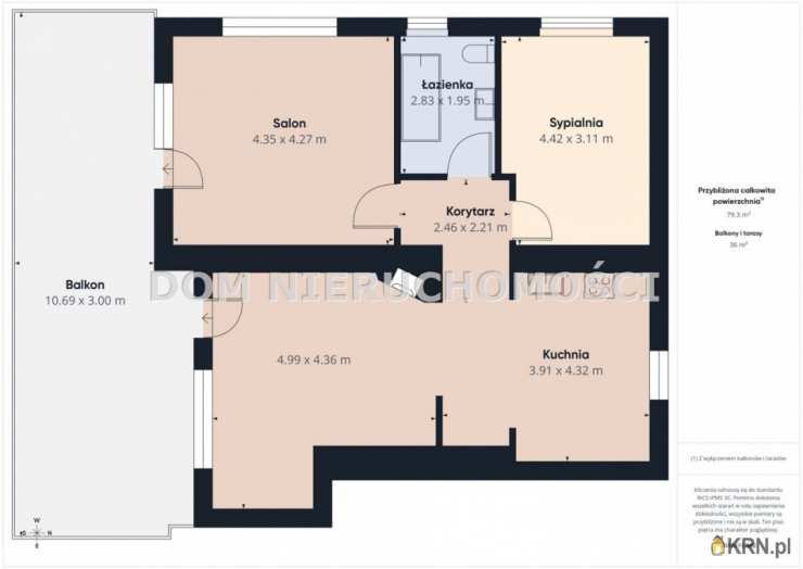 3 pokojowe, Świątki, ul. , Mieszkanie  na sprzedaż