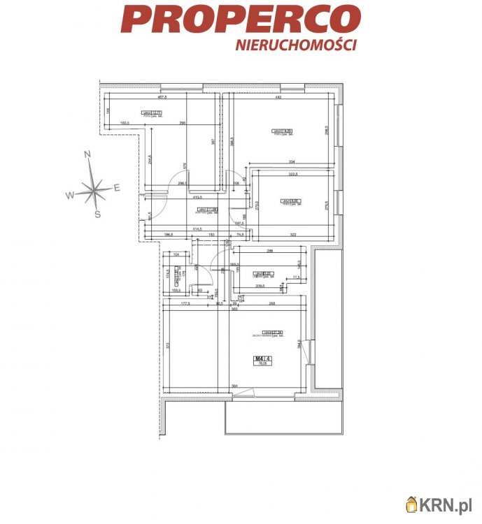 Mieszkanie  na sprzedaż, Kielce, Pod Telegrafem, ul. J. Karskiego, 4 pokojowe
