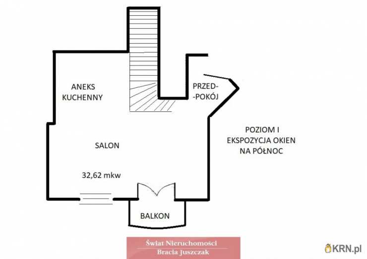 3 pokojowe, Mieszkanie  na sprzedaż, Wrocław, ul. 