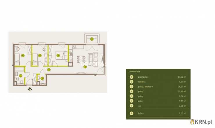 Kraków, Prądnik Biały, ul. Imbramowska, Mieszkanie  na sprzedaż, 4 pokojowe