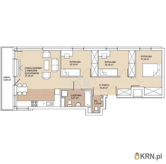 Mieszkanie  na sprzedaż, 4 pokojowe, Wrocław, Psie Pole/Sołtysowice, ul. 