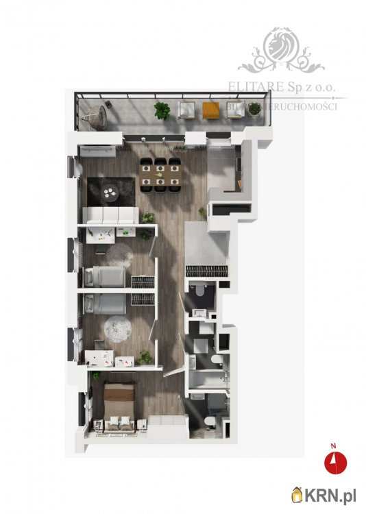 4 pokojowe, Wrocław, Psie Pole, ul. , Mieszkanie  na sprzedaż