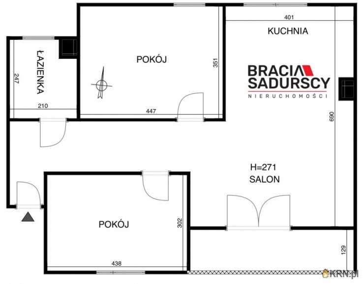 Kraków, Grzegórzki, ul. Lubicz, Mieszkanie  do wynajęcia, 3 pokojowe