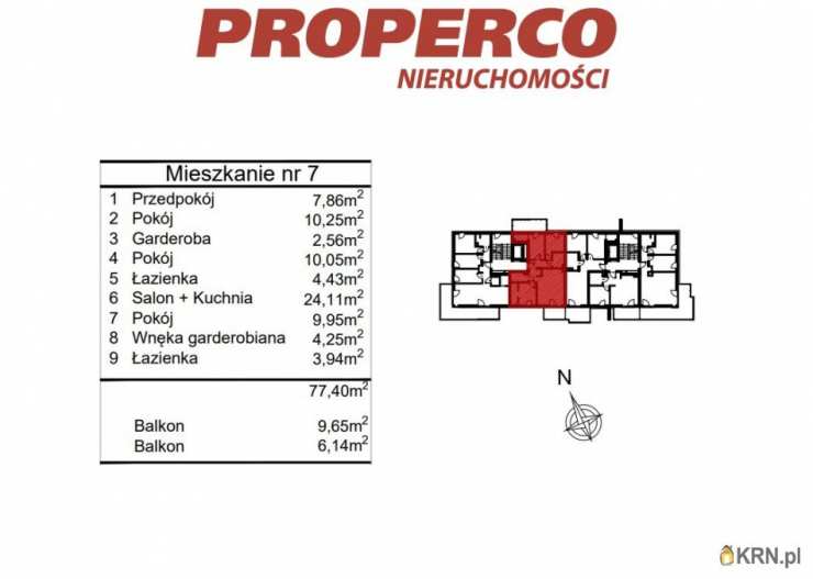 4 pokojowe, Mieszkanie  na sprzedaż, Kielce, Baranówek, ul. 