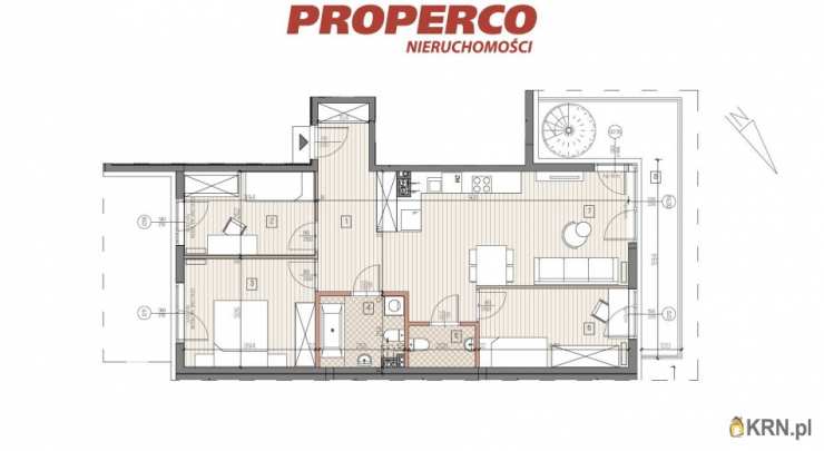 4 pokojowe, Jędrzejów, ul. , Mieszkanie  na sprzedaż