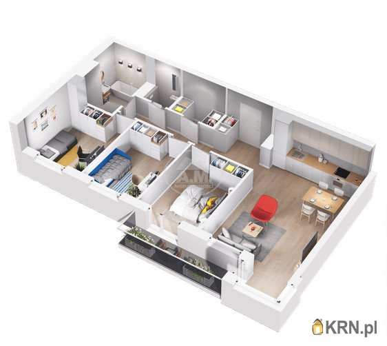 Mieszkanie  na sprzedaż, Wrocław, Psie Pole/Zakrzów, ul. Odolanowska, 4 pokojowe