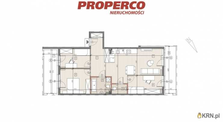 4 pokojowe, Jędrzejów, ul. , Mieszkanie  na sprzedaż