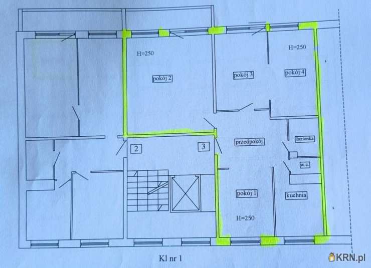 4 pokojowe, Jelenia Góra, ul. , Mieszkanie  na sprzedaż