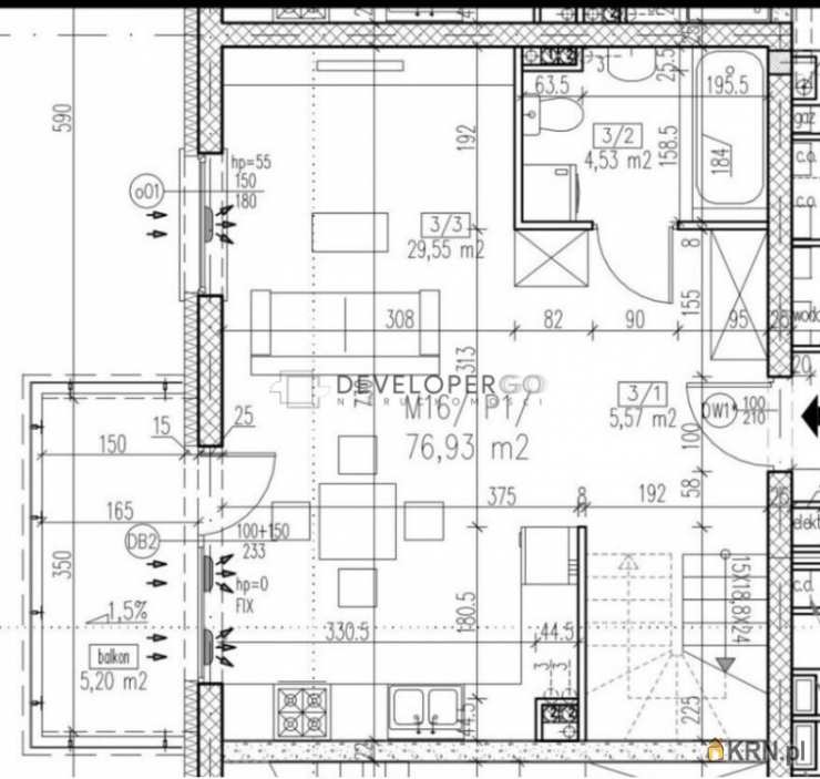 3 pokojowe, Mieszkanie  na sprzedaż, Białystok, Zawady, ul. 