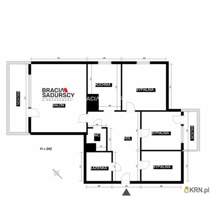 Kraków, Mistrzejowice, ul. Oświecenia, Mieszkanie  na sprzedaż, 4 pokojowe