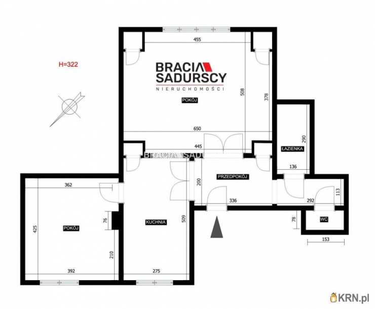 BRACIA SADURSCY ODDZIAŁ BS4 KROWODRZA, Mieszkanie  na sprzedaż, Kraków, Stare Miasto, ul. J. Dunajewskiego