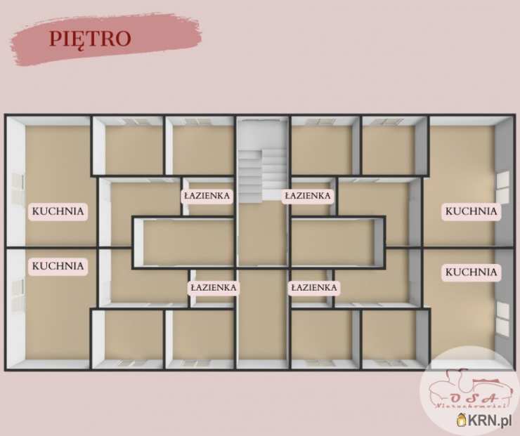 16 pokojowe, Słupca, ul. , Mieszkanie  na sprzedaż