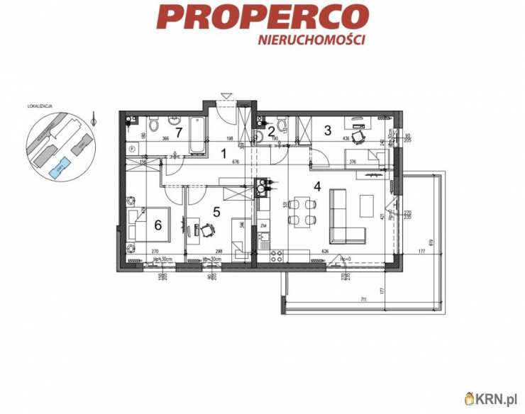 PROPERCO Sp. z o.o. Sp. k. , Mieszkanie  na sprzedaż, Kielce, ul. Solidarności