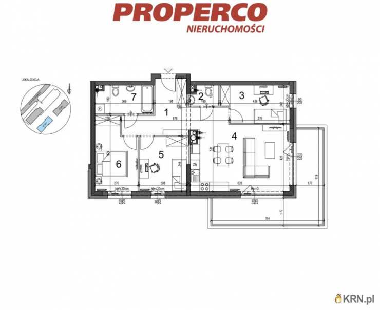 Mieszkanie  na sprzedaż, Kielce, ul. Solidarności, 4 pokojowe