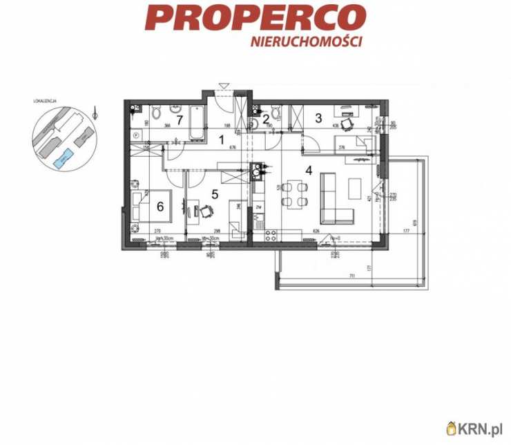 Mieszkanie  na sprzedaż, Kielce, ul. Solidarności, 4 pokojowe
