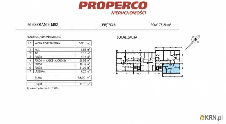 Mieszkanie  na sprzedaż, Kielce, ul. Solidarności, 4 pokojowe