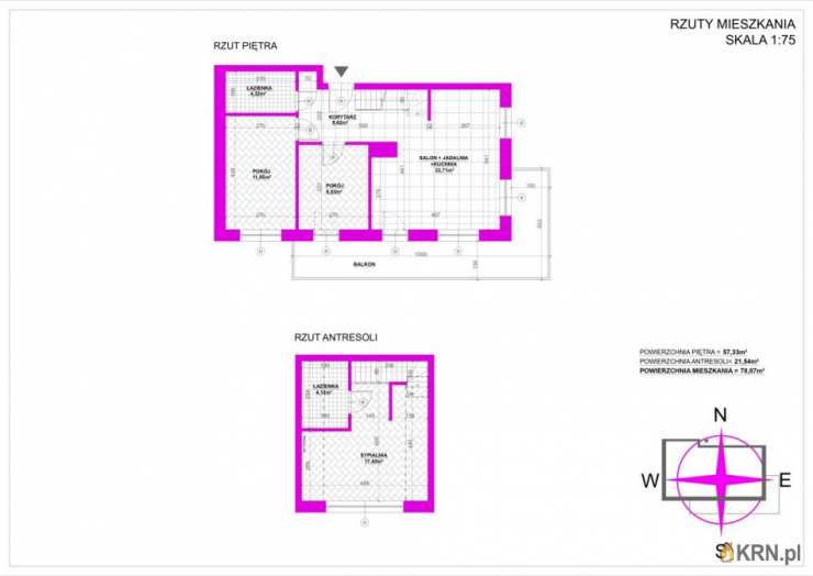KANCELARIA FINANSOWO-KONSULTINGOWA, Mieszkanie  na sprzedaż, Wieliczka, os. Krzyszkowice, ul. Różana