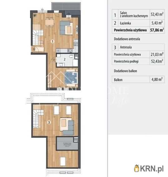 Mieszkanie  na sprzedaż, Smolec, ul. , 3 pokojowe