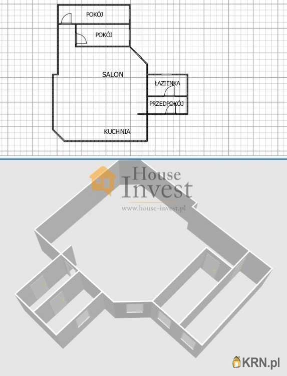 Mieszkanie  do wynajęcia, 3 pokojowe, Legnica, ul. 