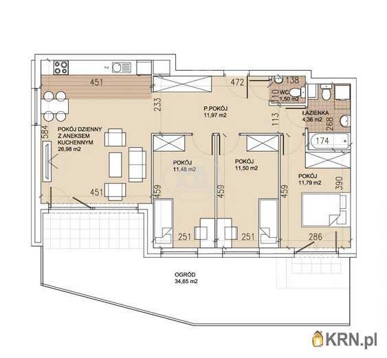 Mieszkanie  na sprzedaż, 4 pokojowe, Wrocław, Psie Pole/Sołtysowice, ul. 