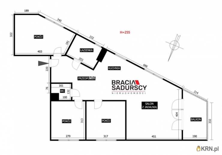 Kraków, Prądnik Czerwony, ul. F. Bohomolca, Mieszkanie  na sprzedaż, 4 pokojowe