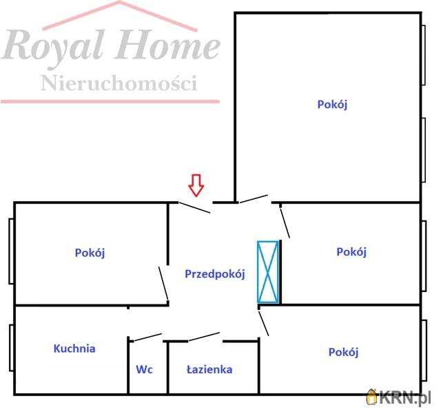Mieszkanie  na sprzedaż, Wrocław, Psie Pole/Różanka, ul. Chorwacka, 4 pokojowe