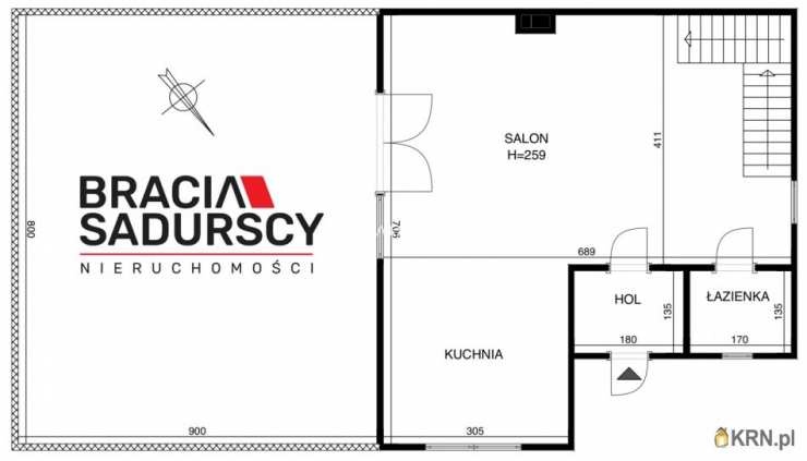 Modlniczka, ul. Okólna, Mieszkanie  na sprzedaż, 4 pokojowe
