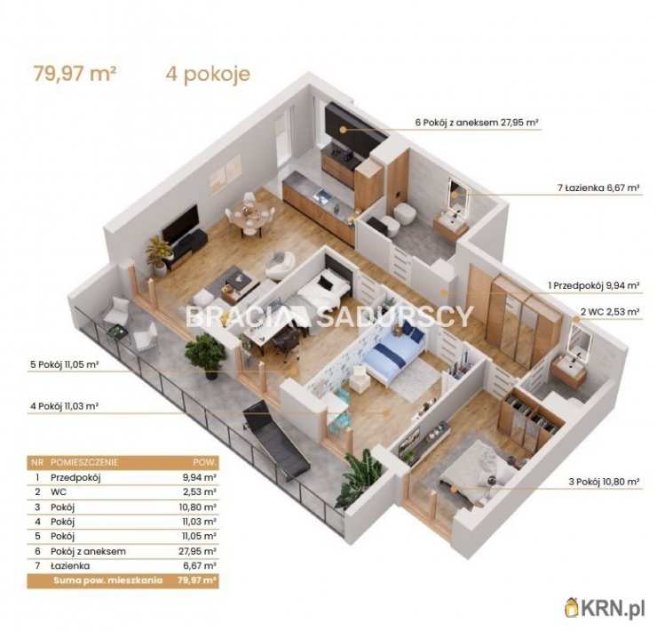 Katowice, ul. Ceglana, 4 pokojowe, Mieszkanie  na sprzedaż