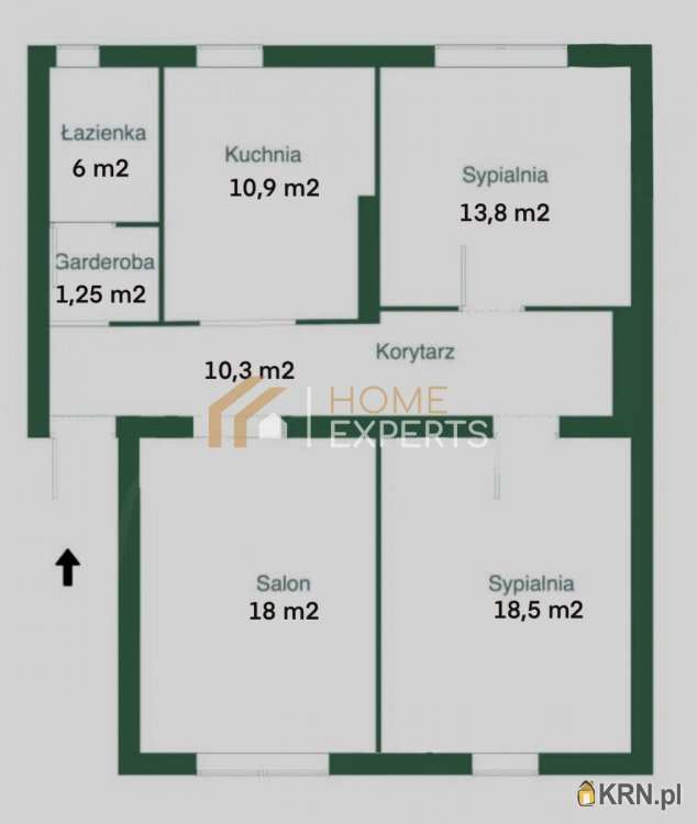 3 pokojowe, Mieszkanie  na sprzedaż, Lębork, ul. Okrzei
