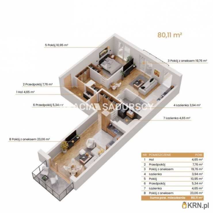 Katowice, ul. Ceglana, 4 pokojowe, Mieszkanie  na sprzedaż