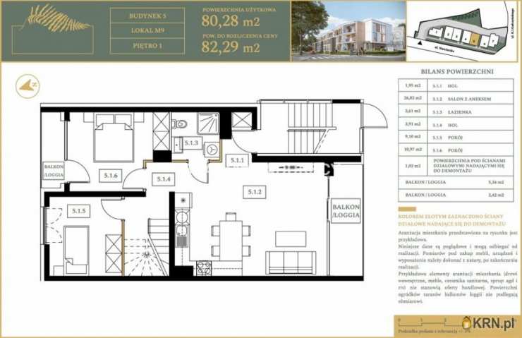 Kraków, Czyżyny, ul. K. I. Gałczyńskiego, Mieszkanie  na sprzedaż, 5 pokojowe