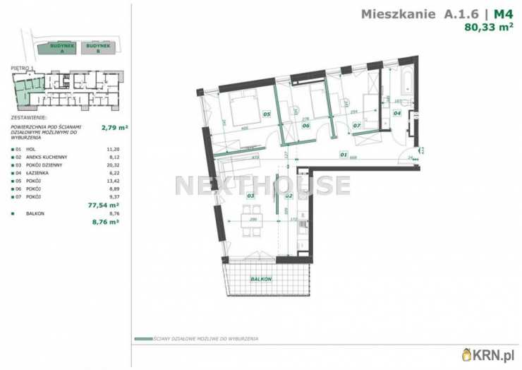 Mieszkanie  na sprzedaż, Gliwice, ul. , 4 pokojowe