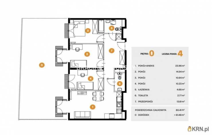Kraków, Bronowice, ul. Na Błonie, Mieszkanie  na sprzedaż, 4 pokojowe