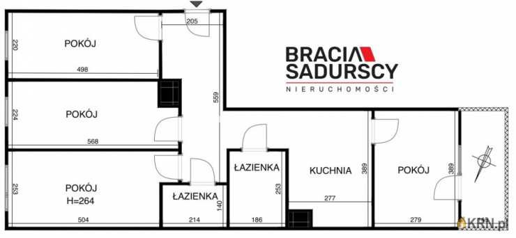 Kraków, Nowa Huta, ul. Przyjaźni, Mieszkanie  na sprzedaż, 4 pokojowe