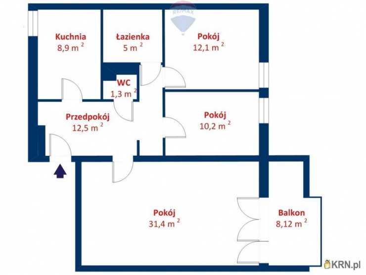 3 pokojowe, Poznań, Nowe Miasto/Rataje, ul. , Mieszkanie  na sprzedaż
