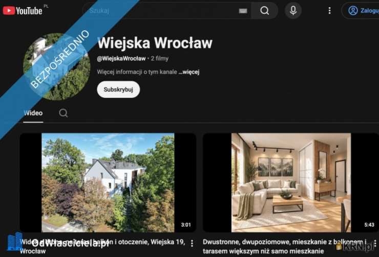 3 pokojowe, Wrocław, Fabryczna/Oporów, ul. Wiejska, Mieszkanie  na sprzedaż