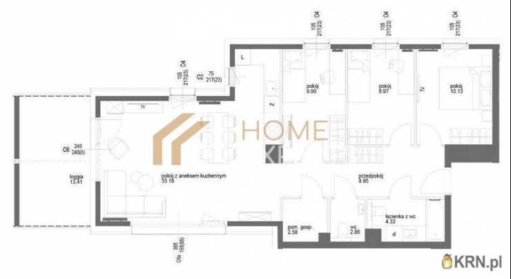 4 pokojowe, Mieszkanie  na sprzedaż, Pruszcz Gdański, ul. Mazepy