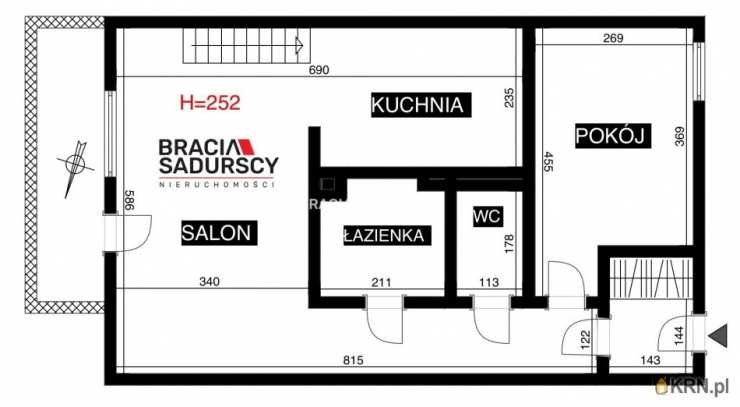 Mieszkanie  na sprzedaż, 4 pokojowe, Kraków, Swoszowice/Opatkowice, ul. L. Petrażyckiego