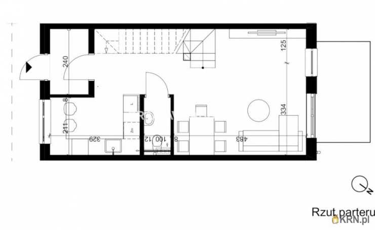 4 pokojowe, Mieszkanie  na sprzedaż, Tarnów, Zabłocie, ul. Skrzyszowska